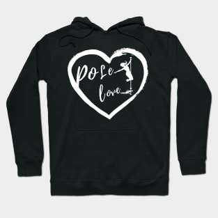 Pole Love - Pole Dance Design Hoodie